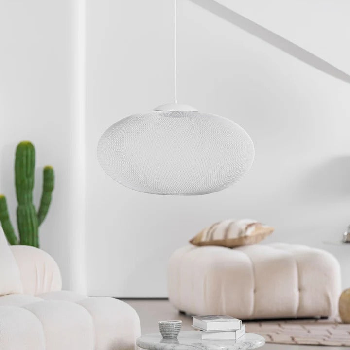 Metallic Meshwork Pendant Lamp