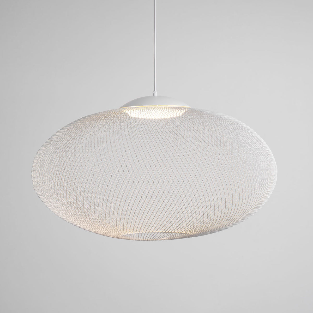 Metallic Meshwork Pendant Lamp