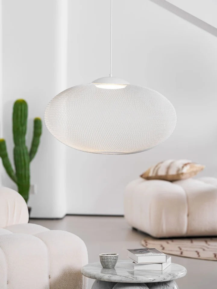 Metallic Meshwork Pendant Lamp