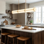Cylindrical Endless Pendant Light