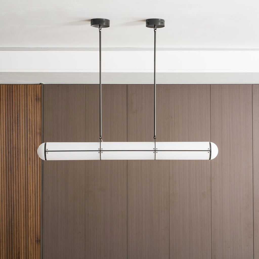 Cylindrical Endless Pendant Light