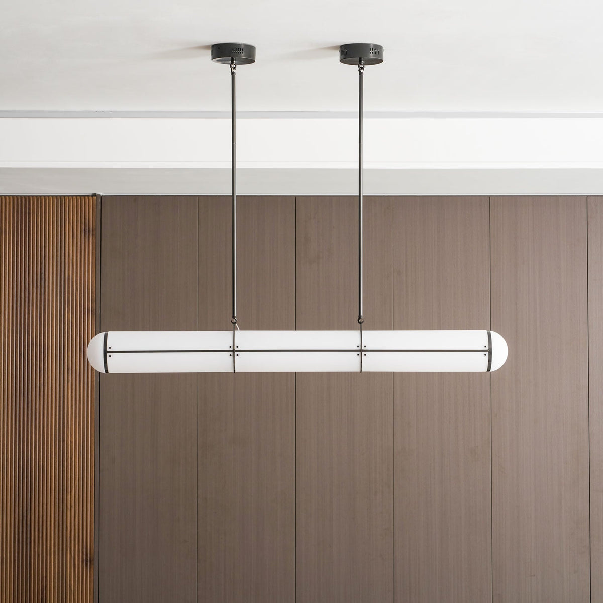 Cylindrical Endless Pendant Light