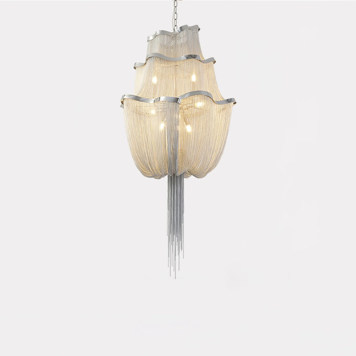 Chains Shimmering Chandelier