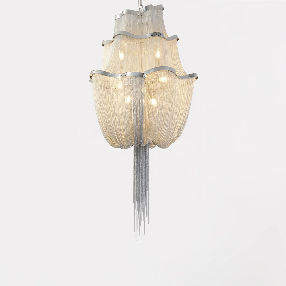 Chains Shimmering Chandelier