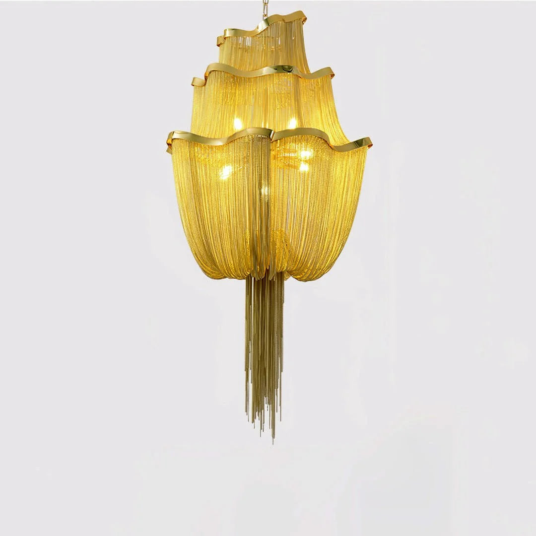 Chains Shimmering Chandelier