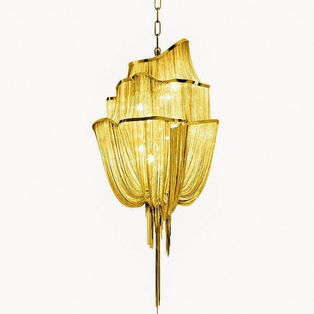 Chains Shimmering Chandelier