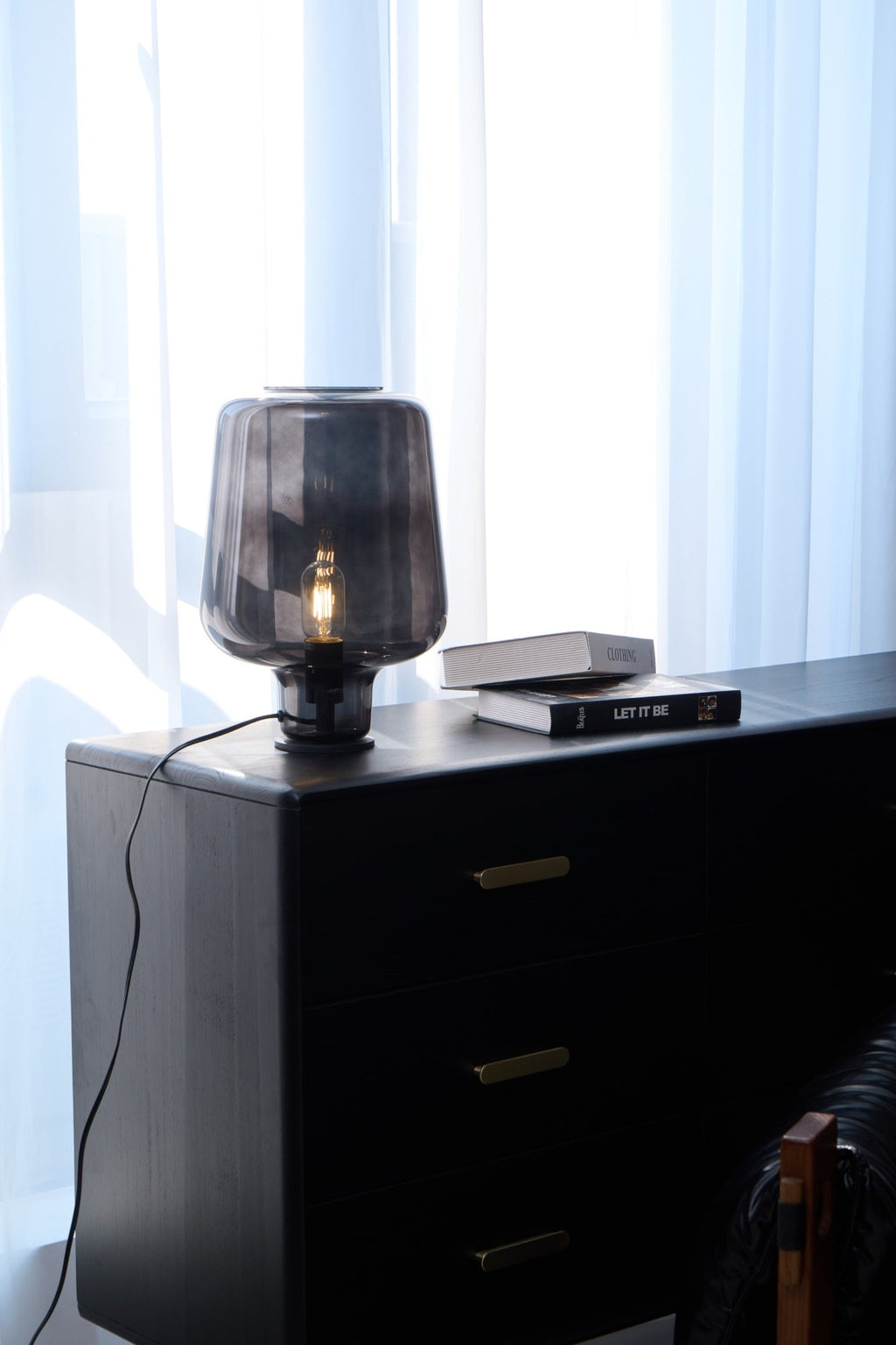 Teutonic Glass Table Lamp
