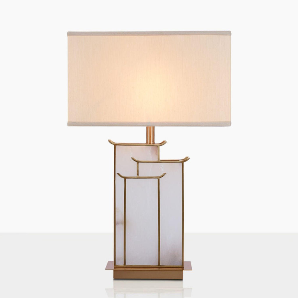 July Alabaster Table Lamp
