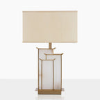 July Alabaster Table Lamp