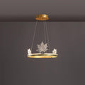 Ion Leaf Chandelier