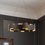 Corvin Layered Ring Chandelier