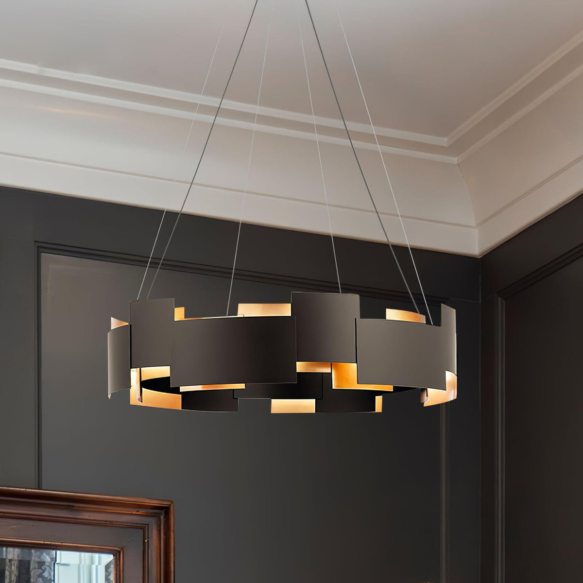 Corvin Layered Ring Chandelier
