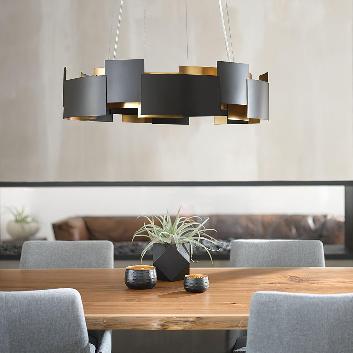 Corvin Layered Ring Chandelier