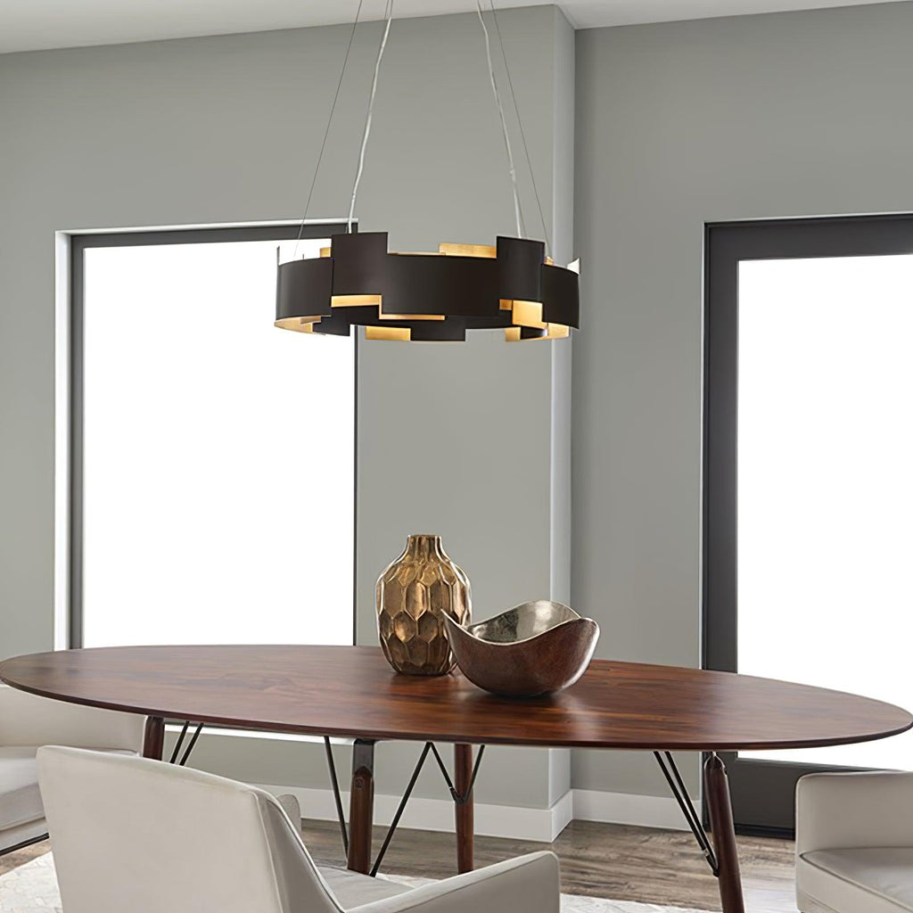 Corvin Layered Ring Chandelier