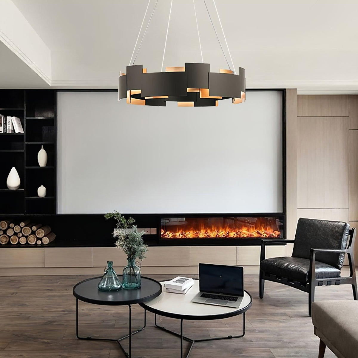 Corvin Layered Ring Chandelier