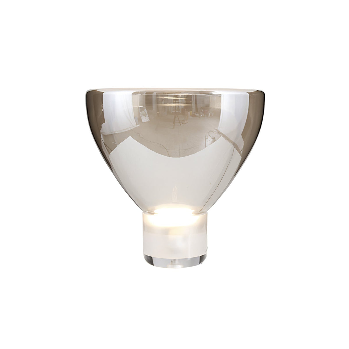 ∅ 14.9″ x H 14.5″ / Dia 38cm x H 37cm / Smoke grey / US plug