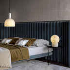 Marble Ball Alabaster Table Lamp