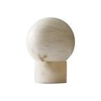 Marble Ball Alabaster Table Lamp