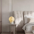 Marble Ball Alabaster Table Lamp