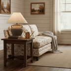 Two Handled Ceramic Jar Table Lamp