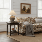 Two Handled Ceramic Jar Table Lamp
