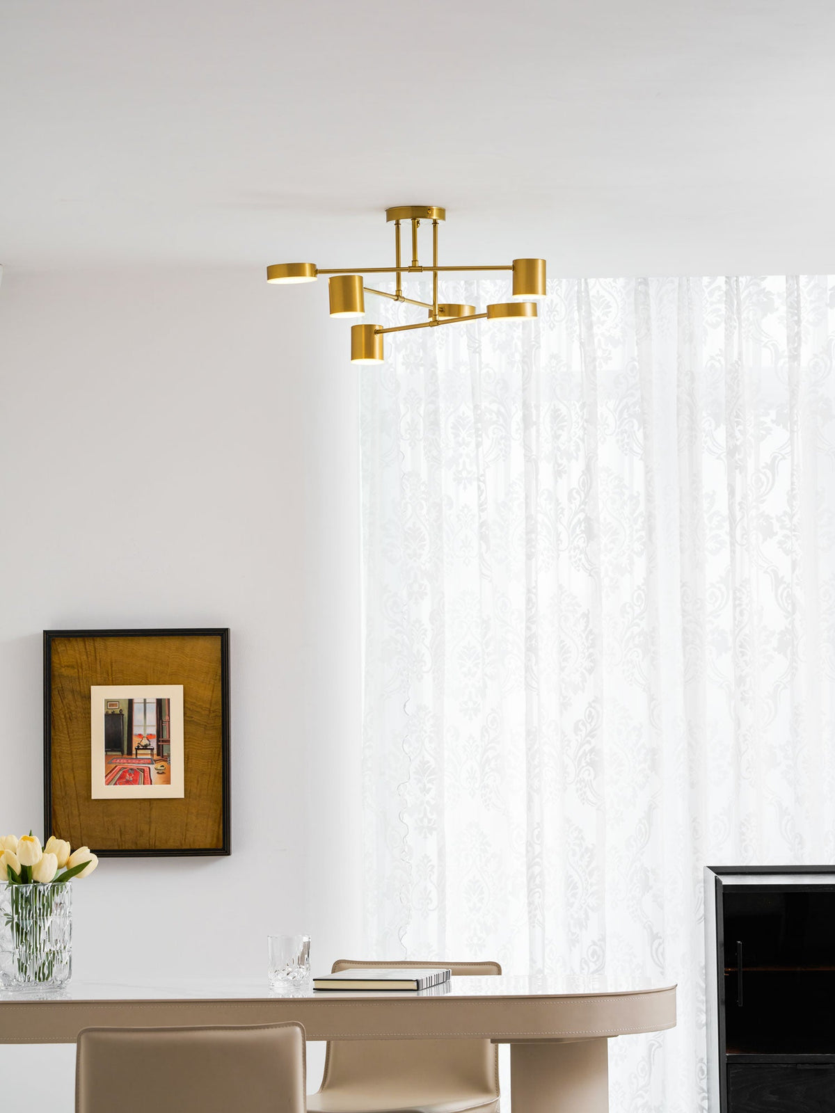 Sputnik Ceiling Light