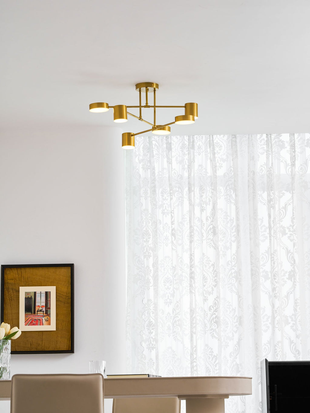 Sputnik Ceiling Light