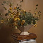 Facet Pedestal Bowl Storage Tray