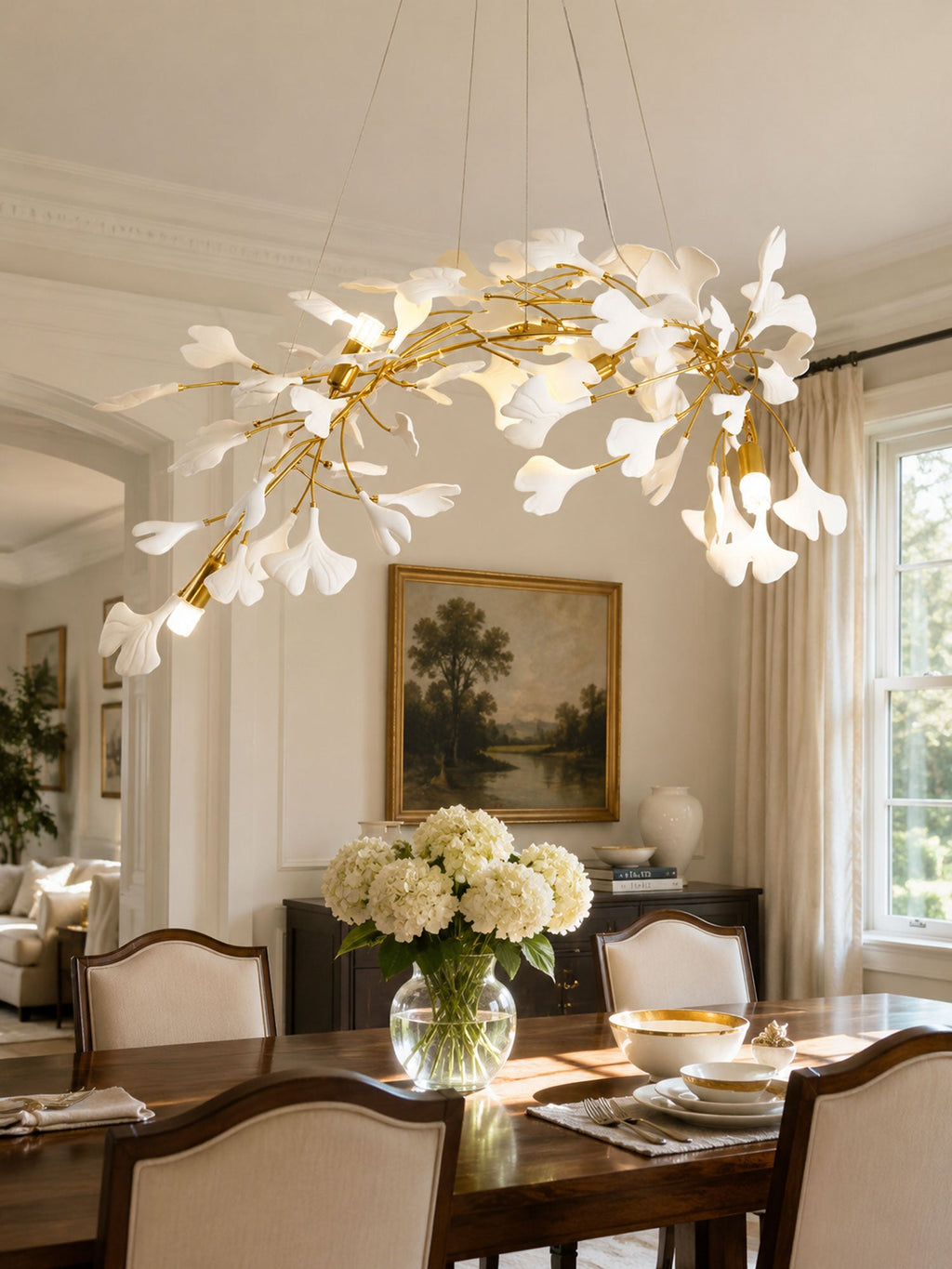 Gingko Bloom Chandelier