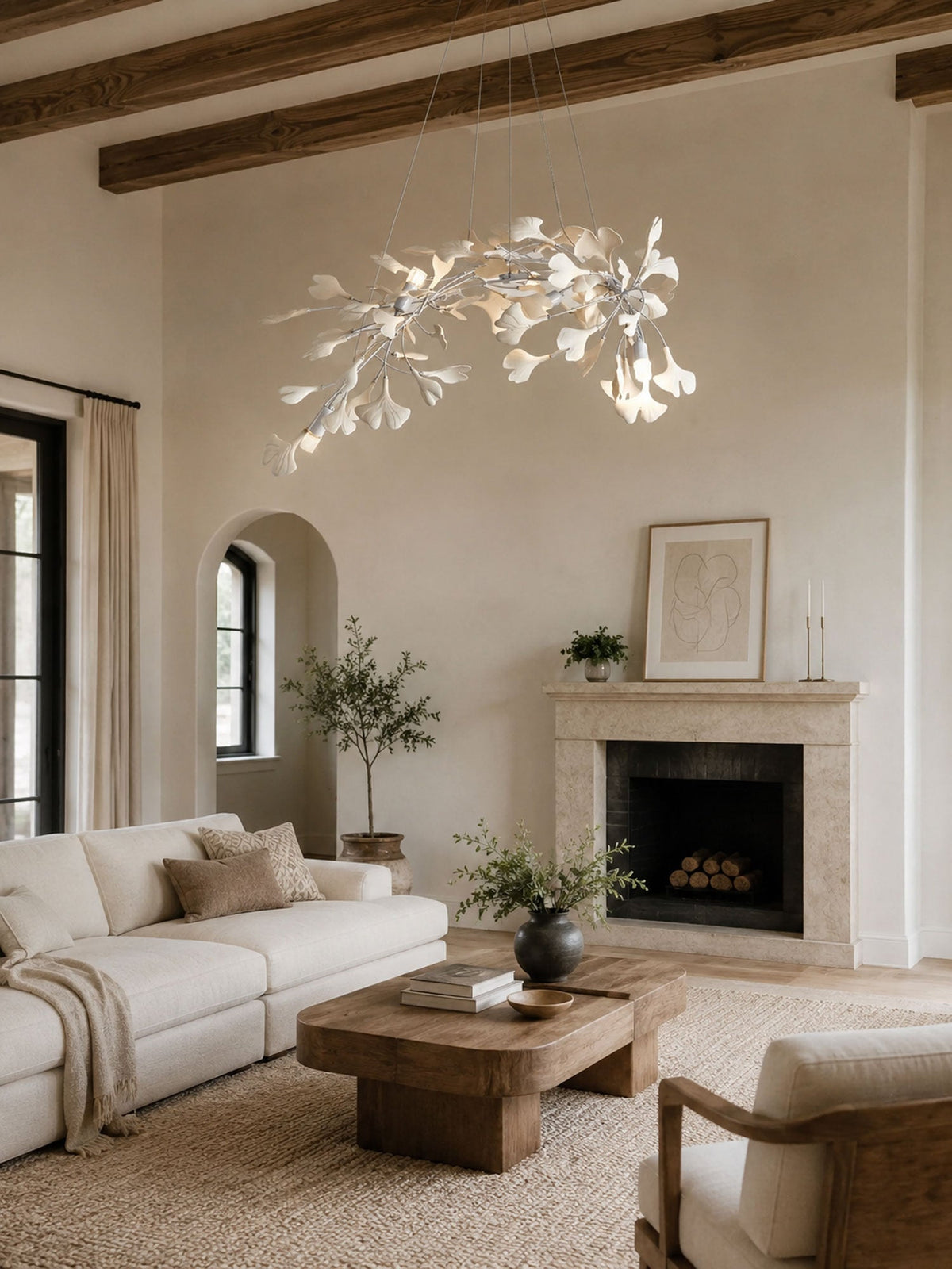 Gingko Bloom Chandelier
