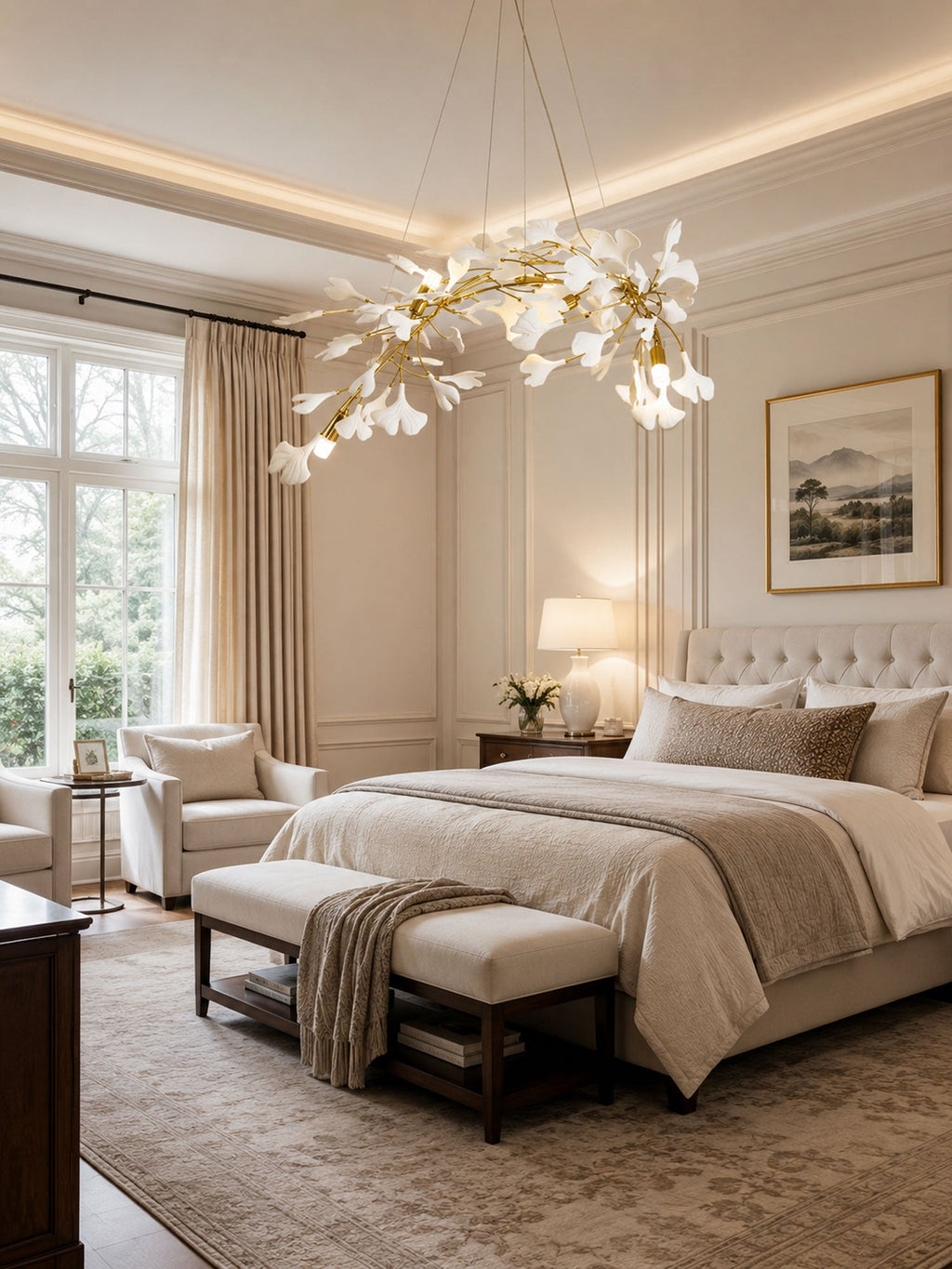 Gingko Bloom Chandelier