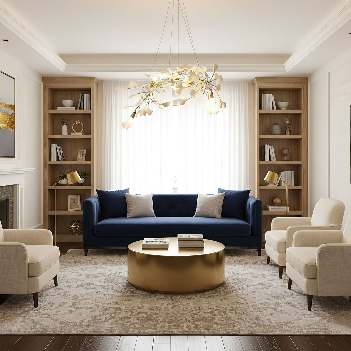 Gingko Bloom Chandelier