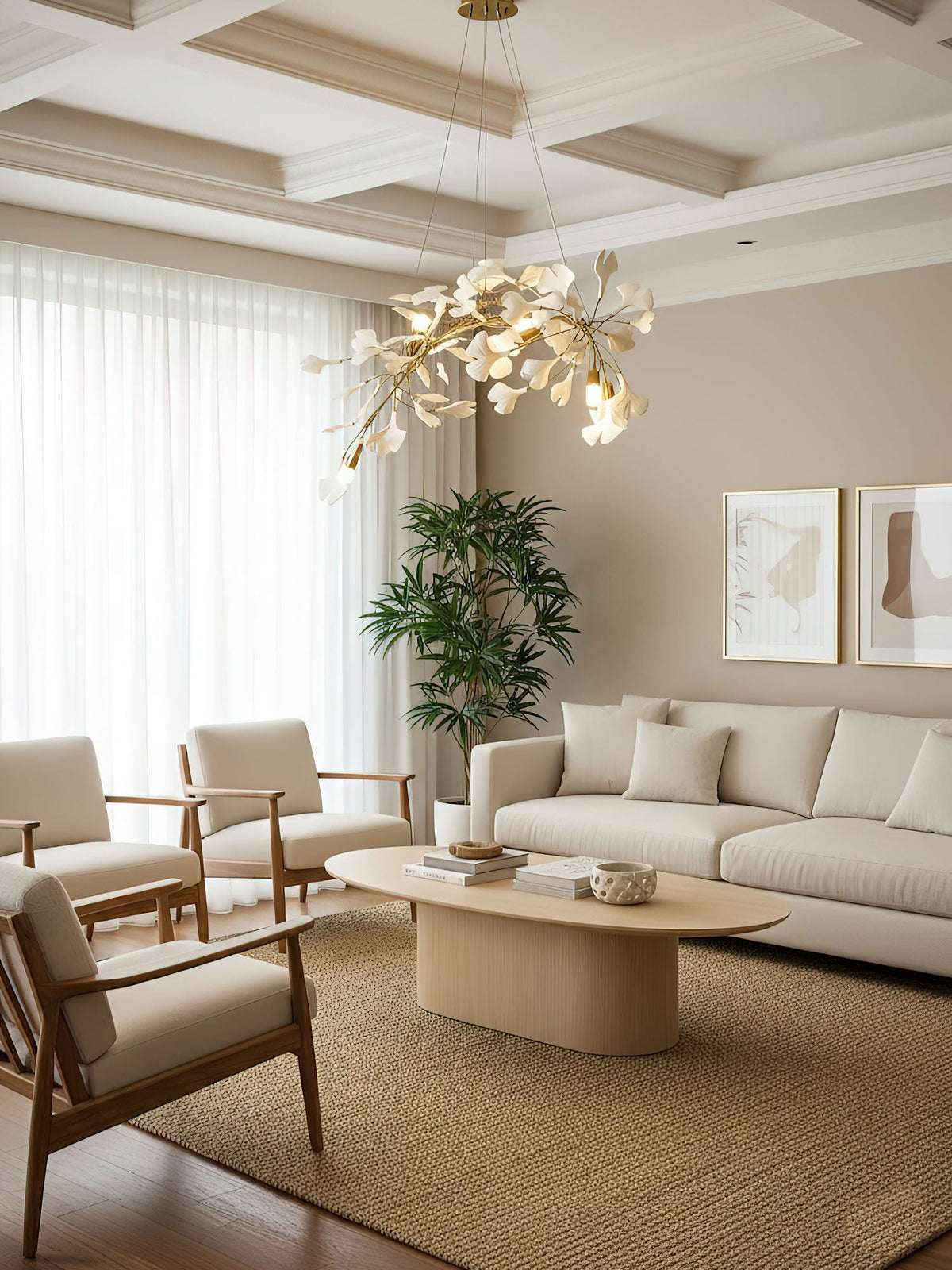 Gingko Bloom Chandelier
