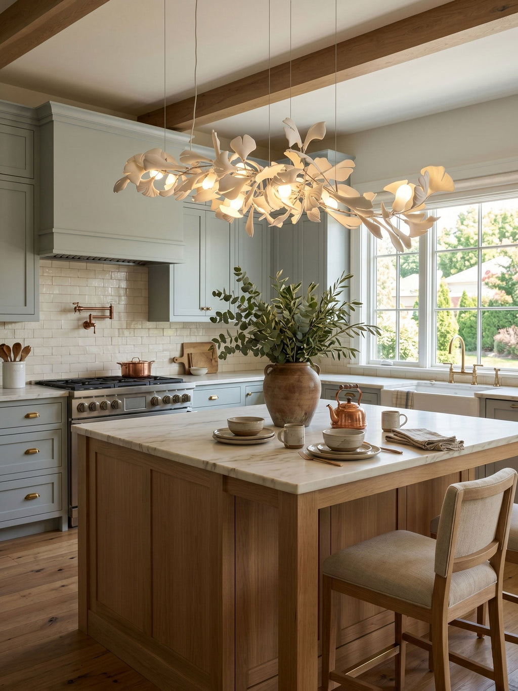 Gingko Bloom Chandelier