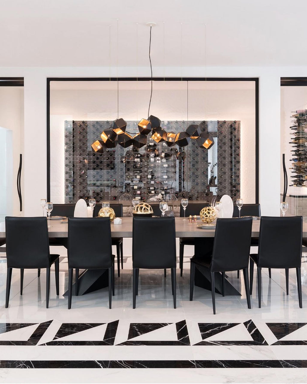 Facet Modular Chandelier