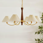 Pleated Chandelier