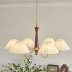 Pleated Chandelier