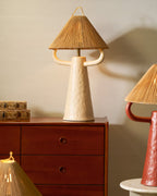 Horns Ceramic Table Lamp
