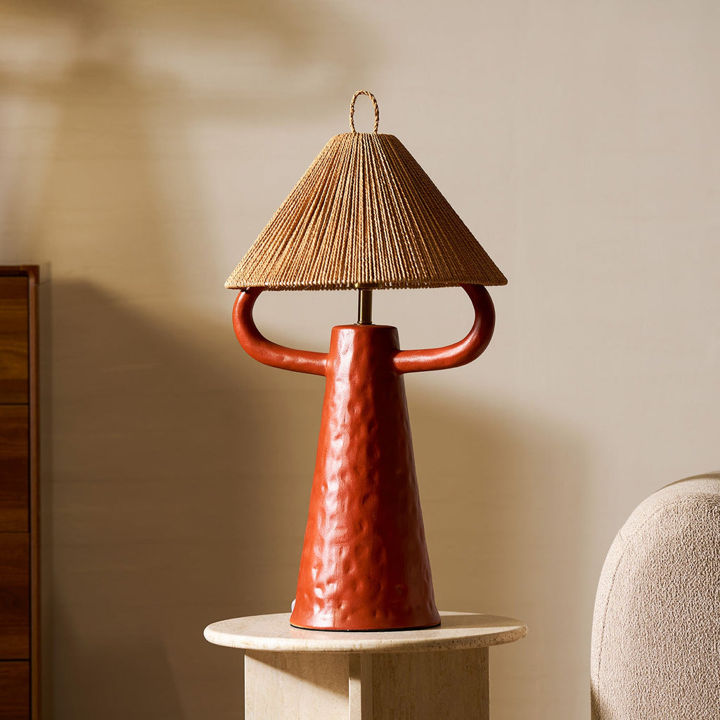Horns Ceramic Table Lamp