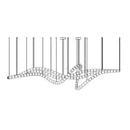 Gabriel Chrome Chandelier