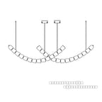 Gabriel Chrome Chandelier