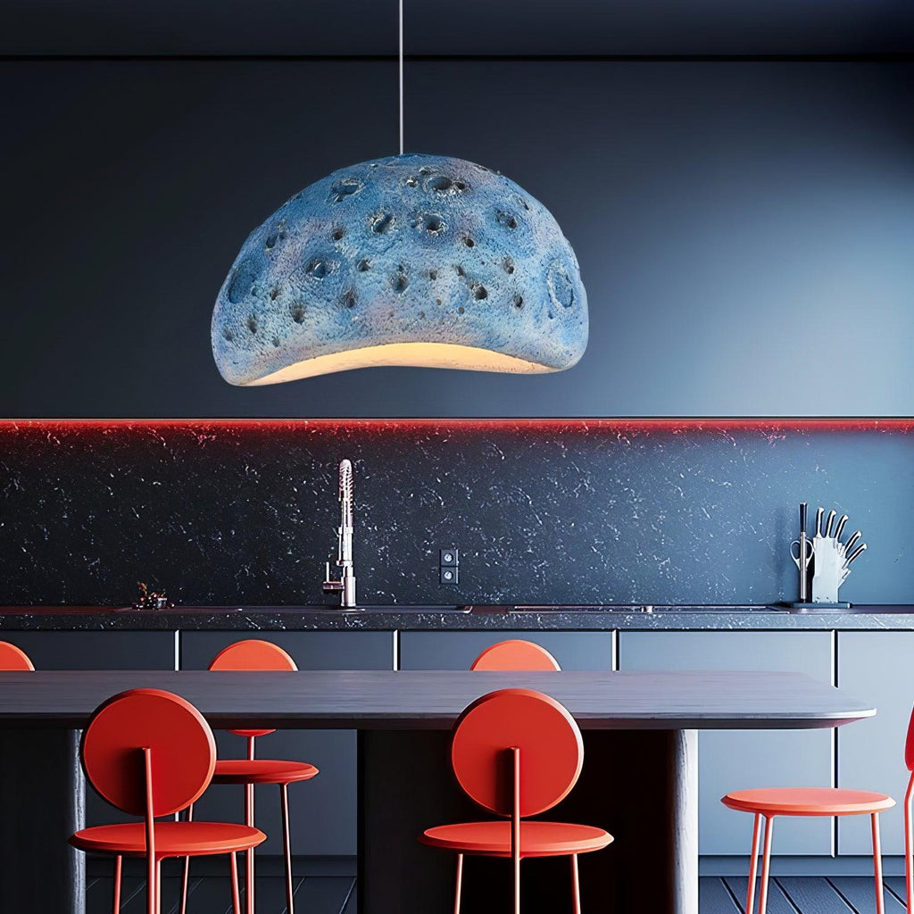 Lunara Blue Planet Pendant Light