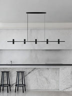 Travertine Parallel Chandelier