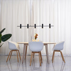 Travertine Parallel Chandelier