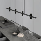 Travertine Parallel Chandelier