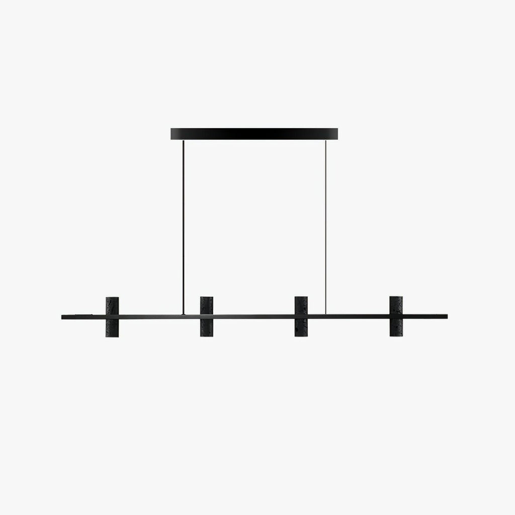 Travertine Parallel Chandelier