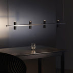 Travertine Parallel Chandelier