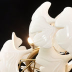 Gingko Bouquet Chandelier