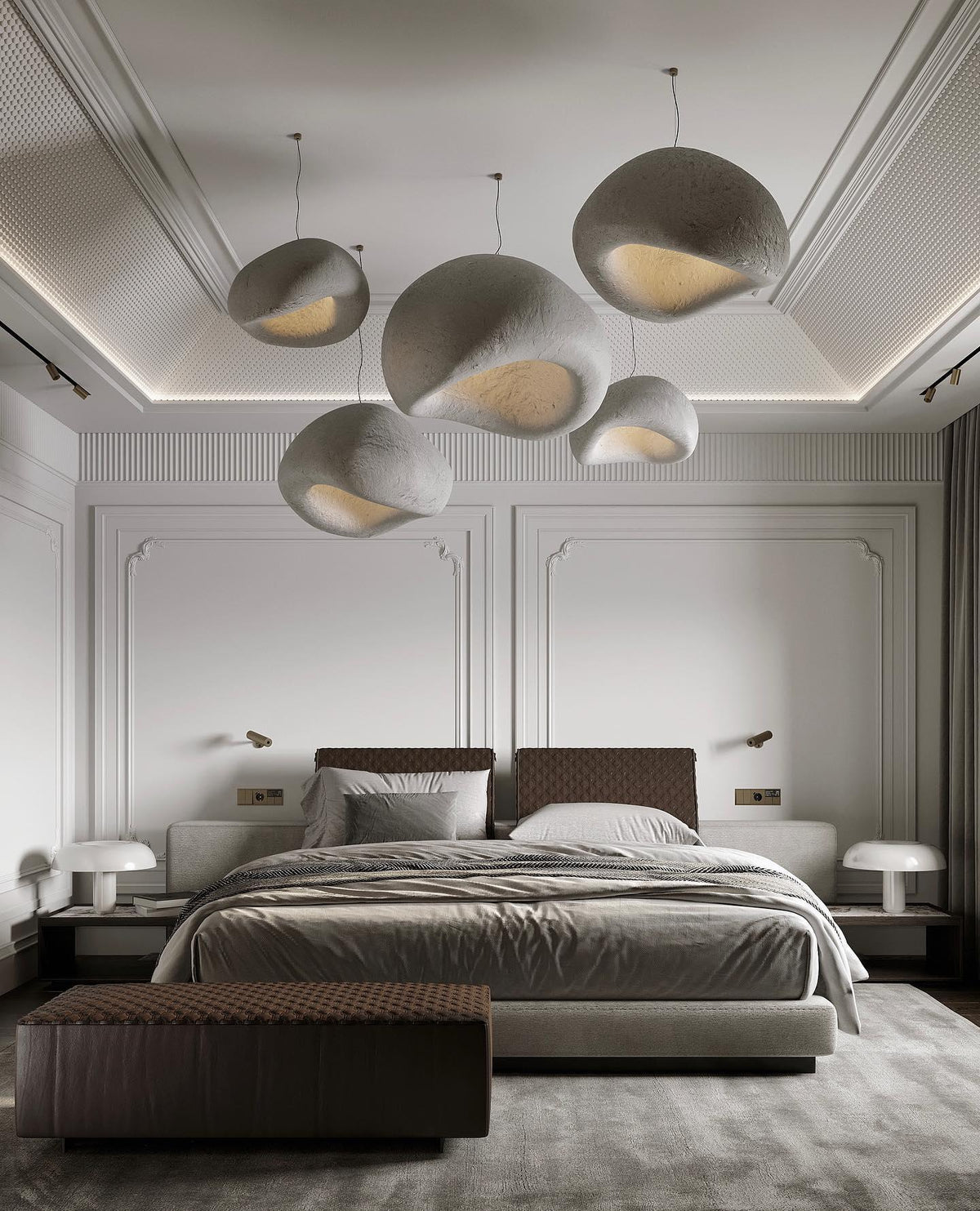 Zenra Wabi-Sabi Organic Chandelier