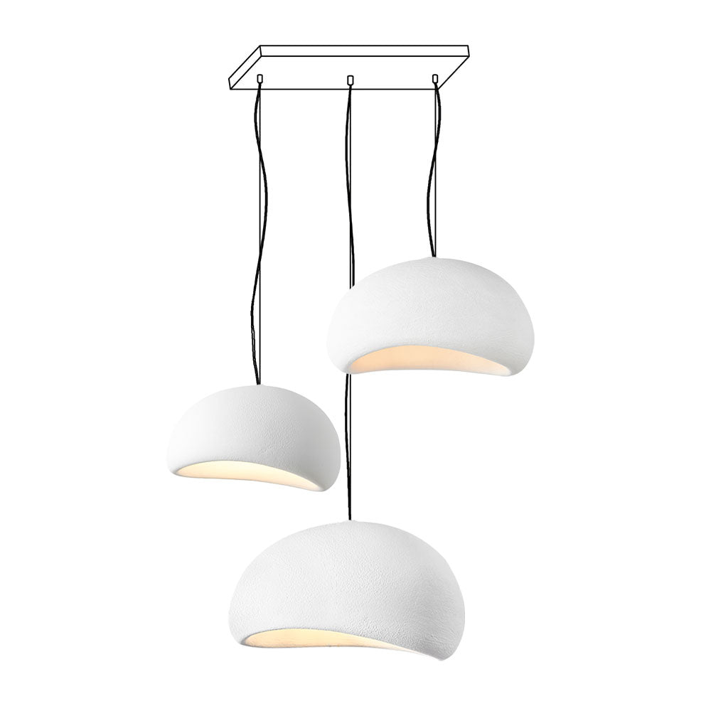Zenra Wabi-Sabi Organic Chandelier